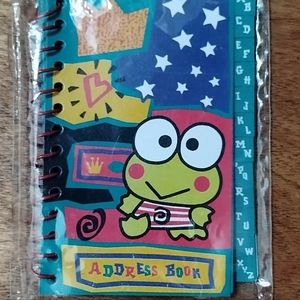 Vintage Mini 🐸 Keroppi Address Book